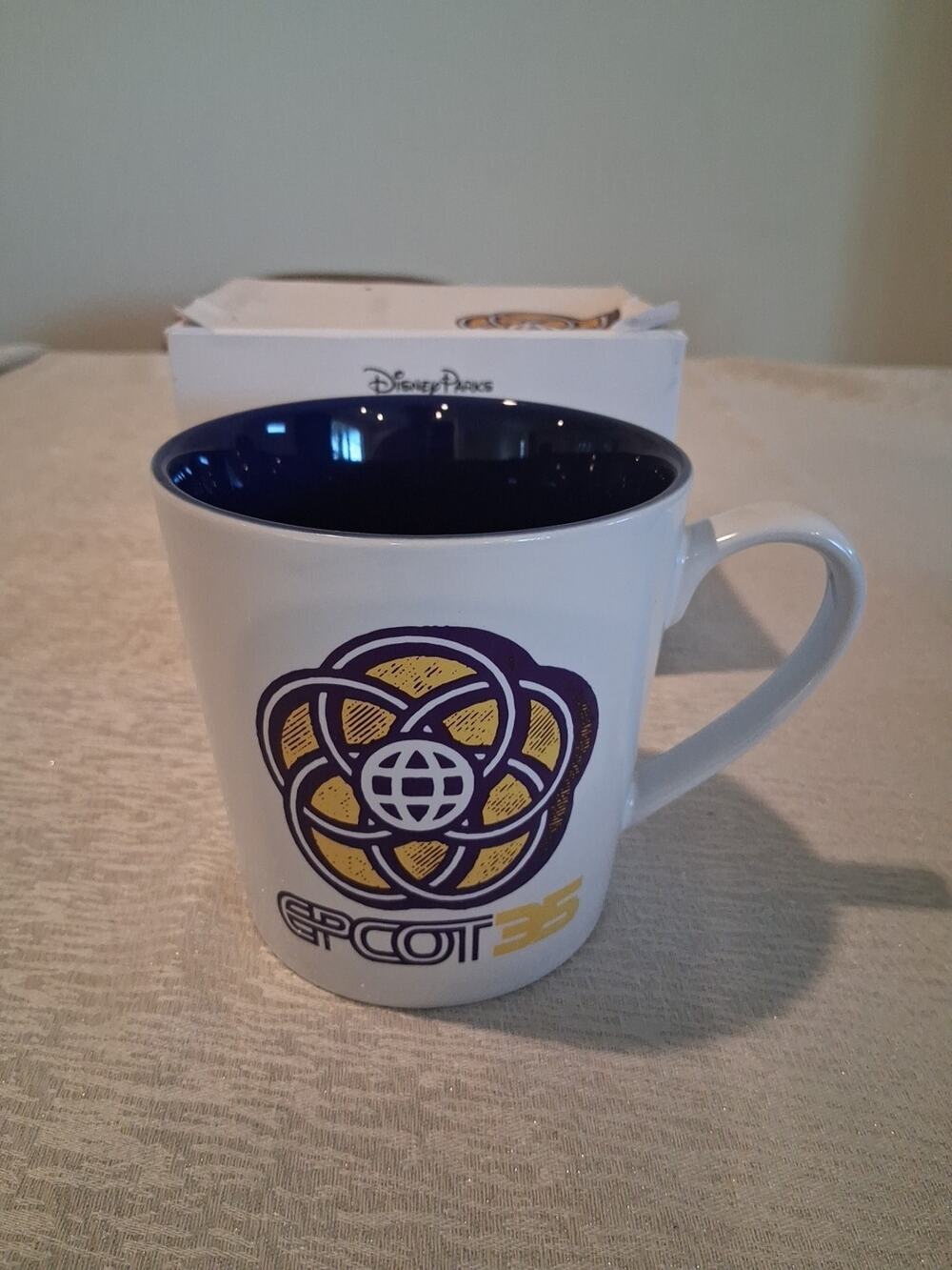 Starbucks Mug Disney World Parks EPCOT 35th Anniversary Coffee Mug Tea Cup NOBox